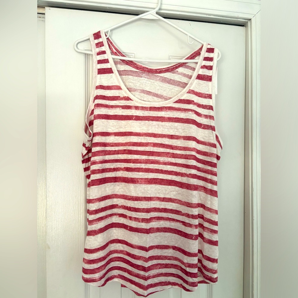 LOFT linen tank